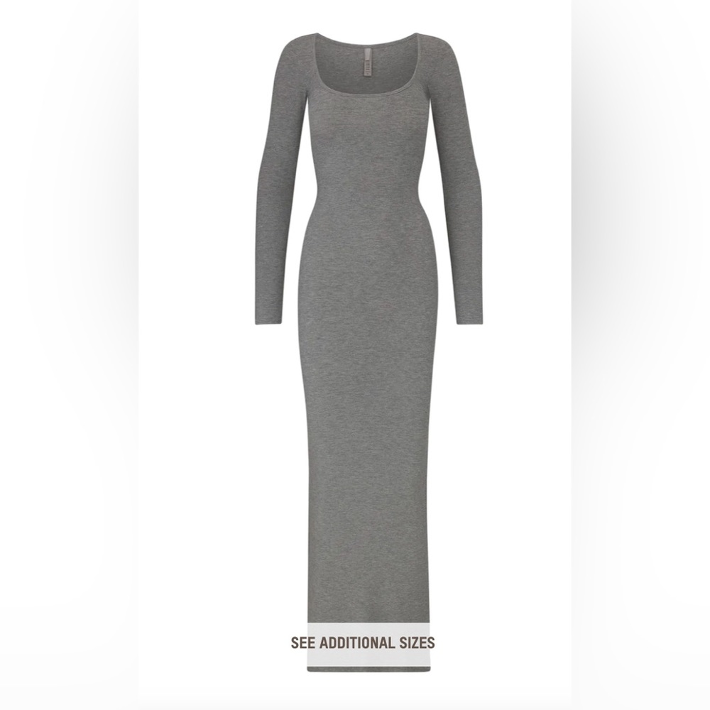 SKIMS Soft Lounge Long Sleeve Dress